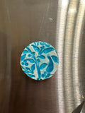 Decorative Pressed Magnet (Blue)