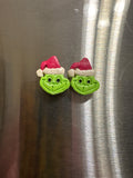 Santa Grinch Magnet