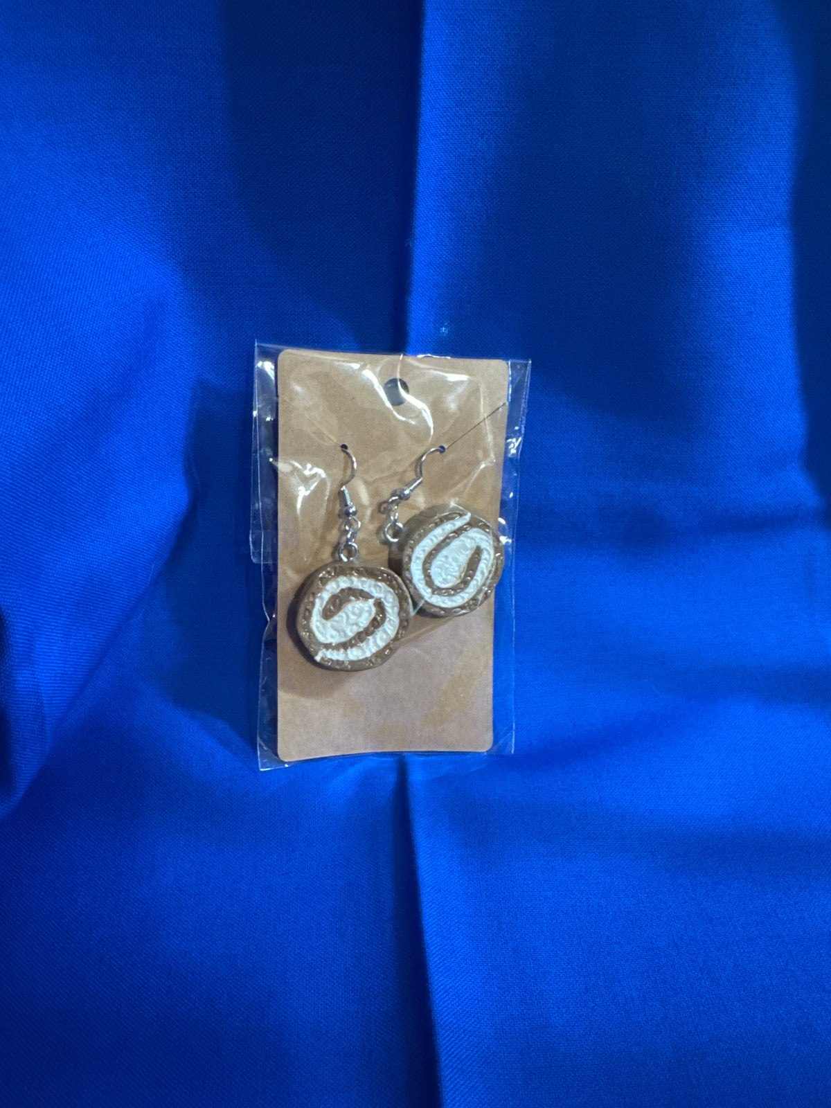 Cinnamon Bun Earrings